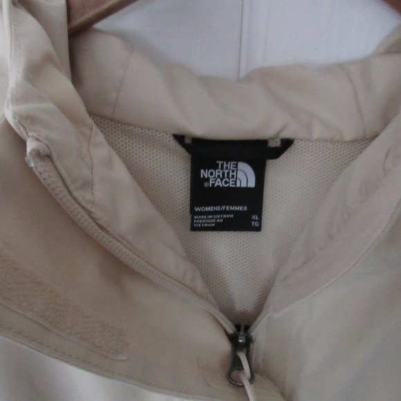 North Face Mid Length City Beeze Rain Jacket Beige size XL NWT - Picture 5 of 5